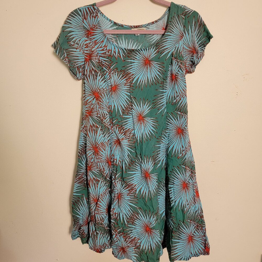 Apsara Boho Hippie Chic Lightweight Cotton Dress Size Medium